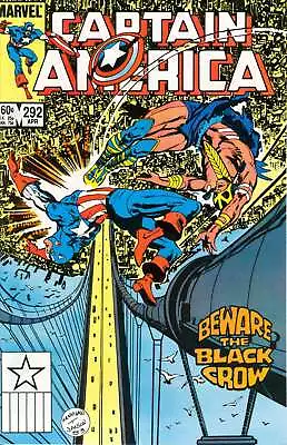 Buy Captain America (1st Series) #292 VF; Marvel | J.M. DeMatteis Black Crow - We Co • 9.59£