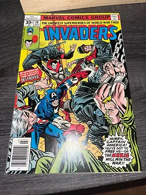 Buy Invaders #18 (1977) 1st Destroyer - 9.0 Very Fine/near Mint (marvel) • 12.64£