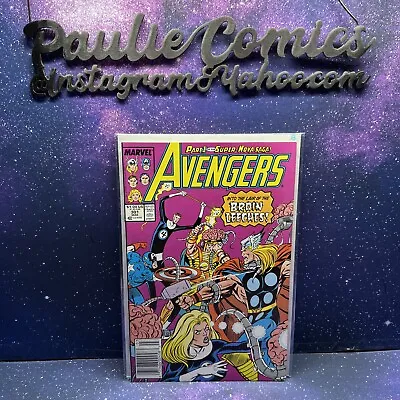 Buy Avengers #301 Newsstand 1st Super-Nova/Saga Marvel Comics Thor FF • 5.80£