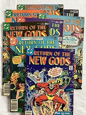 Buy Return Of The New Gods #12-13-14-15 (1977) #16-17-18-19 (1978) DC Comics • 7.91£