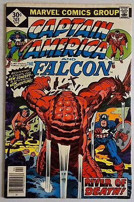 Buy CAPTAIN AMERICA & FALCON # 208 MARVEL COMICS April 1977 ARNIM ZOLA 1st • 4.76£