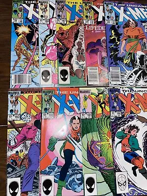 Buy Uncanny X-Men #s 180, 181, 182, 183, 185, 186, 187, 188, 189 (1984, Marvel) • 31.97£