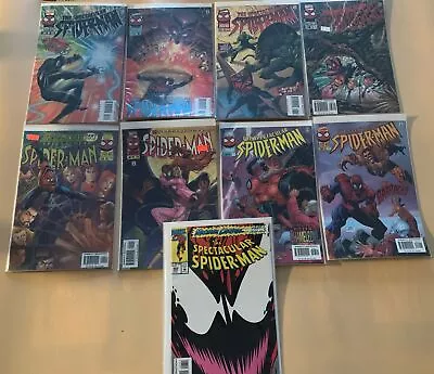 Buy Spectacular Spider-Man Comic Lot 203 235-238 240-244 Average Condition Carnage  • 11.06£