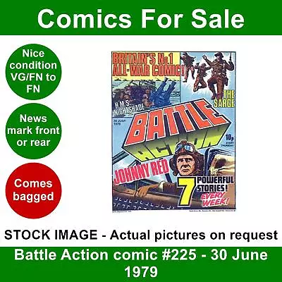 Buy Battle Action Comic #225 - 30 June 1979 - Nice VG/FN • 3.49£