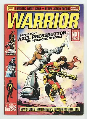 Buy Warrior UK #1 FN+ 6.5 1982 1st App. Alan Moore's MarvelMan, V For Vendetta • 254.93£
