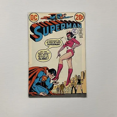 Buy Superman #261 1973 FN/VF Pence Stamp Star Sapphire Cover Art By Nick Cardy • 60£
