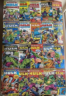 Buy Mighty World Of Marvel #200-220 (except 217); Hulk, Avengers UK BronzeAge Comics • 70£