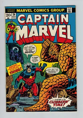 Buy Captain Marvel (1968) #  26 (8.0-VF) (1921858) 1st Cover-appearance Of Thanos... • 135£
