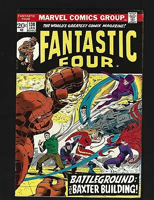 Buy Fantastic Four #130 VF- 2nd Thundra Frightful Four Inhumans Franklin Richards* • 16.79£