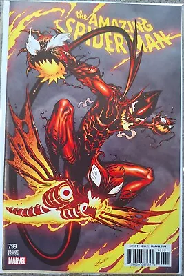 Buy Amazing Spider-man #799 1:50 Mcguiness Red Goblin Variant • 14.99£