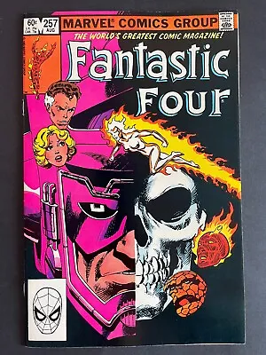 Buy Fantastic Four #257 - Galactus 1983 Marvel Comics NM • 15.39£