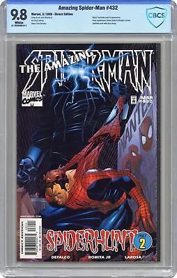 Buy Amazing Spider-Man #432B Romita Jr. Variant CBCS 9.8 1998 21-2EE03AB-011 • 78.87£