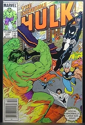 Buy Incredible Hulk #300 1984 Newsstand! Hulk Key! Exile From Earth! Avengers! • 6.43£
