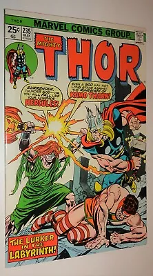 Buy Thor #235 Hercules Nice Nm 9.0/9.2  1975 • 20.02£