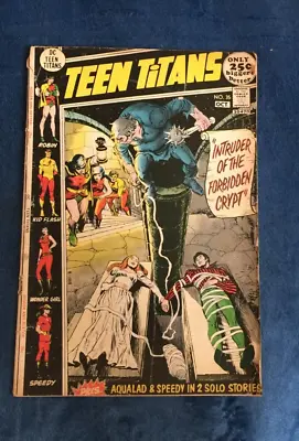 Buy Free P & P; Teen Titans #35, Oct 1971:   Intruder Of The Forbidden Crypt  (KG) • 5.99£