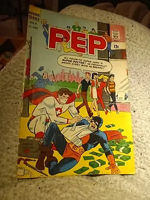 Buy PEP Comics 195 Jly 1966 1st Appearance Super Doctor Cover Silver Age Archie Hero • 13.84£