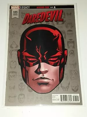 Buy Daredevil #595 Headshot Variant Vf (8.0 Or Better) January 2018 Marvel Comics • 6.99£