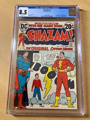Buy Shazam 1 (1973) – DC Comics Bronze Age Key - CGC 8.5 VFN+ • 75£
