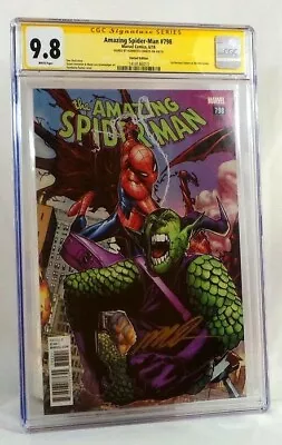 Buy Amazing Spider-Man #798 CGC 9.8 NM Ramos Signed Variant Cover 1st Red Goblin • 90.88£