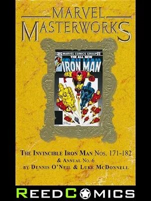 Buy Marvel Masterworks Invincible Iron Man Volume 17 Hardcover Dm Variant Cover • 52.99£