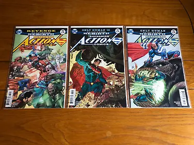 Buy Action Comics 984, 985 & 986. All Nm Cond. 2017. Dc. Superman • 3.25£