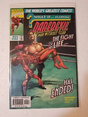 Buy What If… #102 NM DAREDEVIL FIGHT OF HIS LIFE - MARVEL COMICS 1997 • 3.16£
