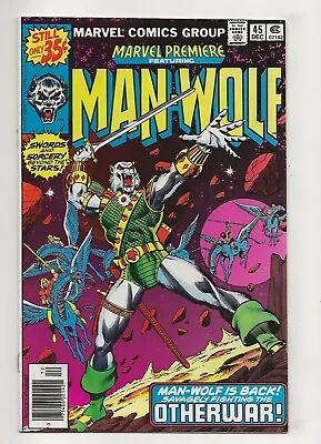 Buy Marvel Premiere #45-46 (1978) Man-Wolf FN/VF 7.0 • 8£