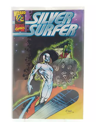 Buy Silver Surfer #1/2 Wizard With COA 1998 VF • 8.95£