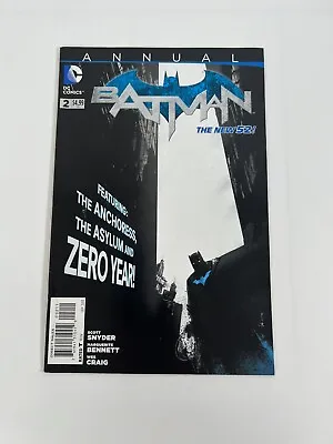 Buy Batman New 52 Annual #2 Snyder/Capullo, DC Comics • 11.98£