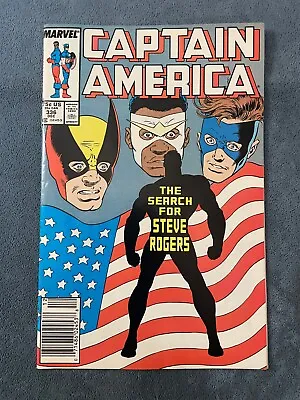 Buy Captain America #336 Newsstand 1986 Marvel Comics Mike Zeck Cover VF • 6.70£