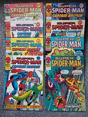 Buy Super Spider-Man & Captain Britain # 231 ( 1977 ) + 7 FURTHER VARIOUS ISSUES. UK • 10£