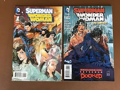 Buy DC Comics Superman Wonder Woman Issues Issues One And Seven New 52 ======= • 6£