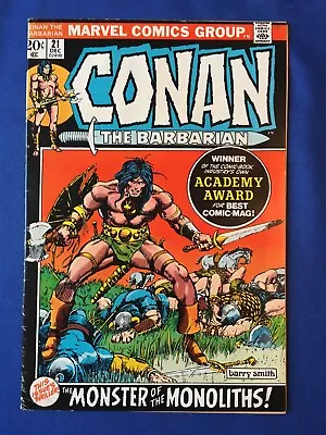 Buy Conan The Barbarian #21 VG+ (4.5) MARVEL ( Vol 1 1972) Barry Smith Art • 14£