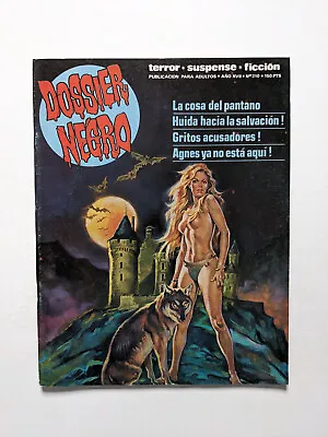 Buy Dossier Negro #210 1987 Spain Swamp Thing The Unexpected • 12.01£