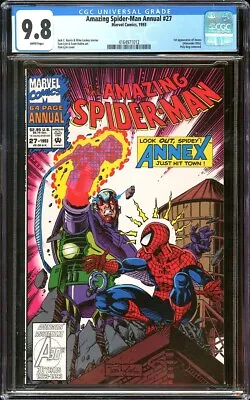 Buy Amazing Spider-Man Annual #27 CGC 9.8 (1993) 1st Appearance Of Annex! L@@K! • 126.64£