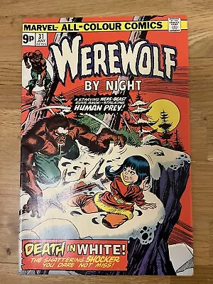 Buy Werewolf By Night 31 - Marvel Bronze Age Key 1st Mention Of Moon Knight, F/F- • 11.99£