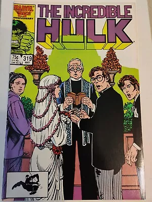 Buy The Incredible Hulk #319 FN/VF - Wedding Issue  Marvel Comics 1986 - John Byrne • 2.41£