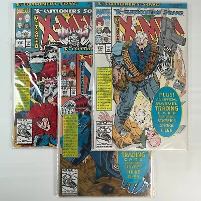 Buy Uncanny X-Men 294, 295, 296 X-Cutioner's Song (1992) Sealed Polybag • 14.63£