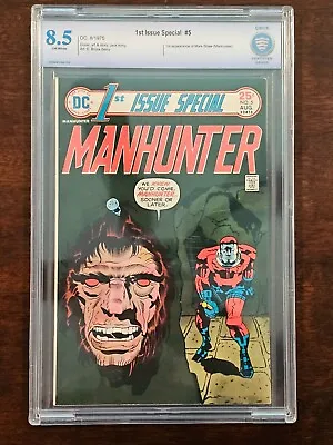 Buy 1ST ISSUE SPECIAL #5 8/75 CBCS 8.5 Jack Kirby 1st Manhunter Appearance Not CGC • 47.58£