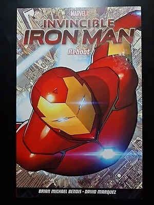 Buy Marvel Graphic Novel - Invincible Iron Man: Reboot - Excellent Condition • 8.99£