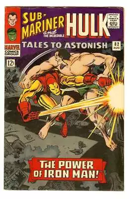 Buy Tales To Astonish #82 6.5 // 1st Title Crossover Issue With Tales Of Suspense • 61.75£