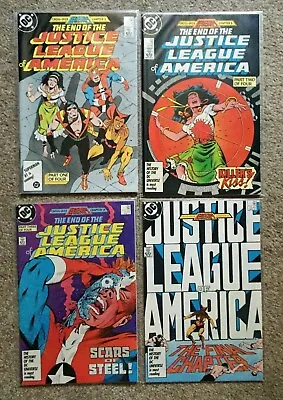 Buy JUSTICE LEAGUE OF AMERICA 258 259 260 261 (final Last Issue, End Of, Legends) • 17.81£