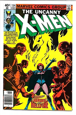 Buy Uncanny X-MEN #134, 1980, Jean Grey As Dark Phoenix, KEY 9.2 NM- • 91.90£