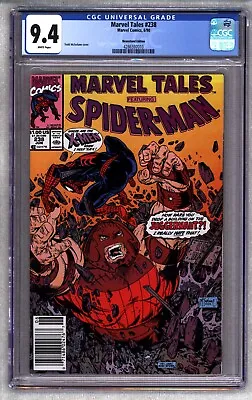 Buy Marvel Tales #238 CGC 9.4 NEWSSTAND! Todd McFarlane Cover! Juggernaut 🕷🕸🕷🕸🕷 • 119.92£