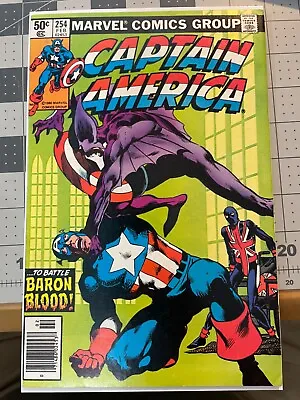 Buy CAPTAIN AMERICA #254 1981  Death  Of Baron  Blood! Combined Shipping • 11.87£