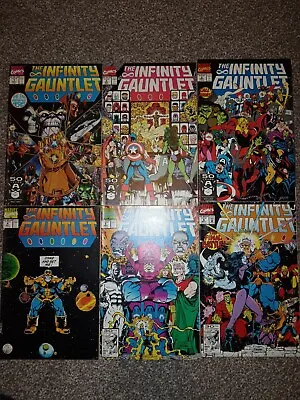Buy The Infinity Gauntlet / Issues 1-6 / Complete Set /  Marvel Comics • 35£