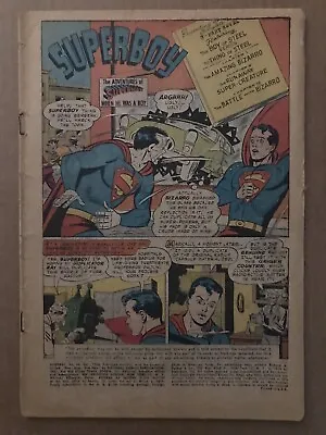 Buy Superboy #68 First Printing Original DC Comic Book 1st Appearance Of Bizarro • 316.20£
