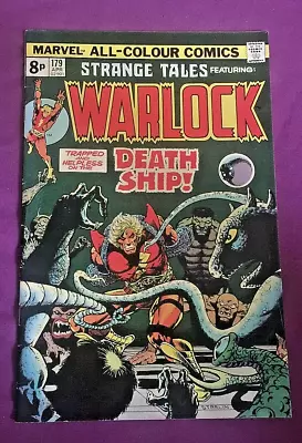 Buy Free P&P;  Strange Tales #179,Apr 1975: Jim Starlin's Warlock; 1st Pip The Troll • 12.99£