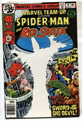 Buy Marvel Team-up #79- SPIDER-MAN And RED SONJA VF • 23.52£