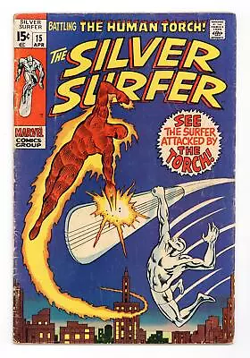 Buy Silver Surfer #15 VG 4.0 1970 • 27.98£